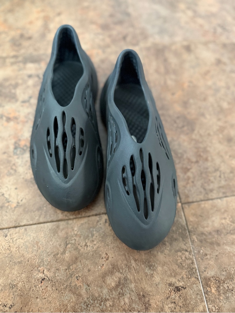 Yeezy Kids Foam Runner Slip-On Shoes - Black
